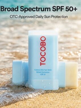 TOCOBO Cotton Airy Sun Stick SPF 50 New K Beauty